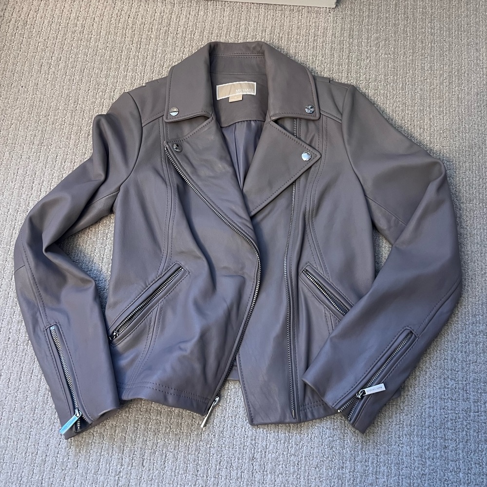 Brand new Michael Kors Leather jacket